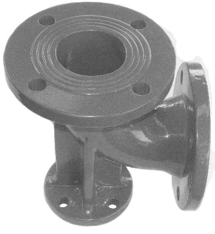 Flanged 90 Bend with Base